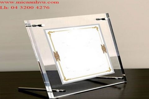 Khung ảnh mica để bàn